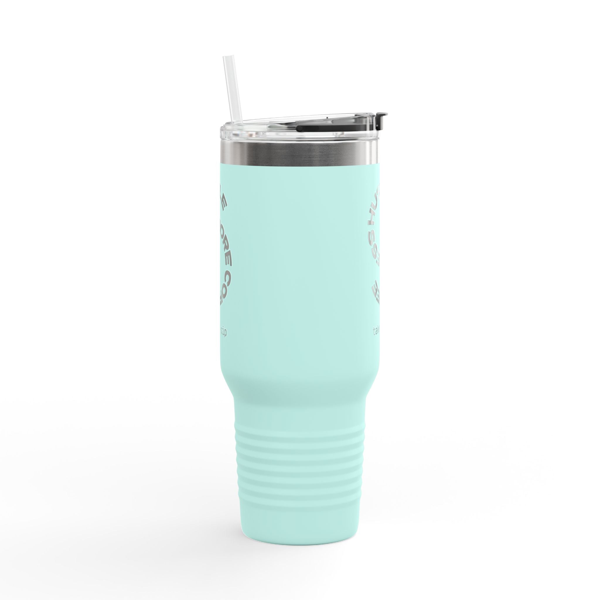 Hustle More Less Coffee Insulated Travel Mug 40oz | Tumbler