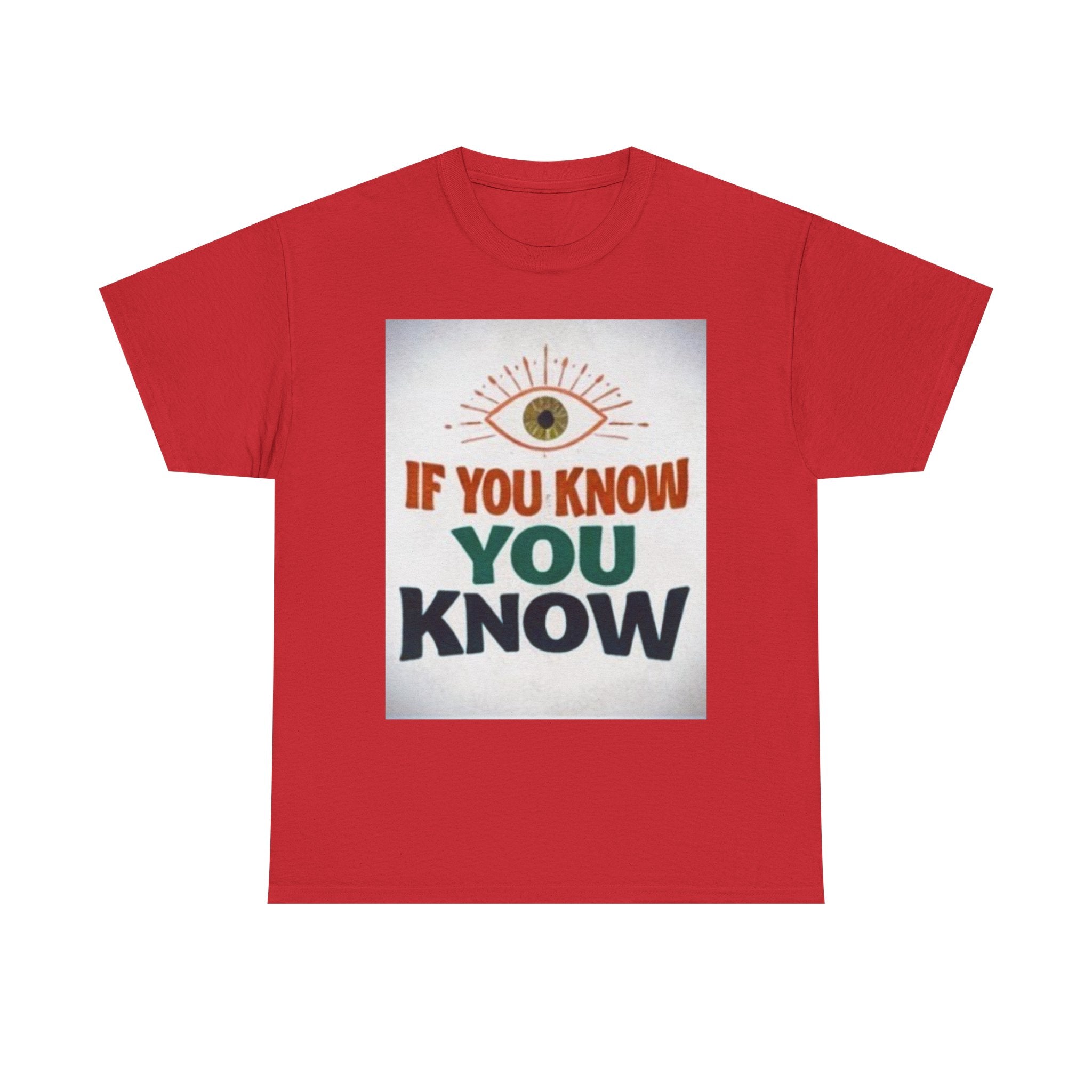 If You Know You Know Retro Eye Tee | Vintage Graphic T-Shirt