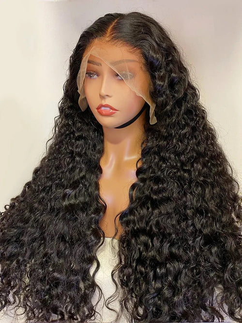 100% Human Hair 13x4 And 13x6 Deep Wave HD Lace Lace Frontal Wigs