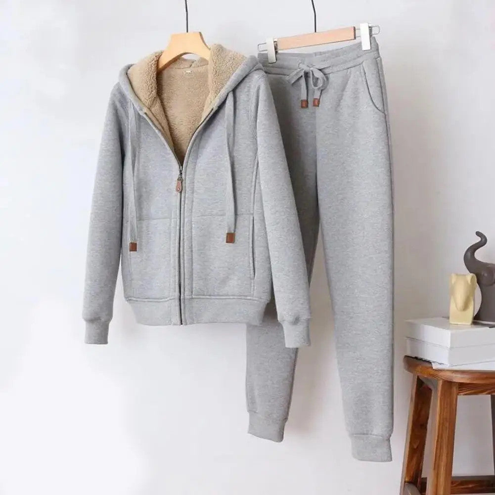 Women's Sweatshirt Pants Tracksuit Set