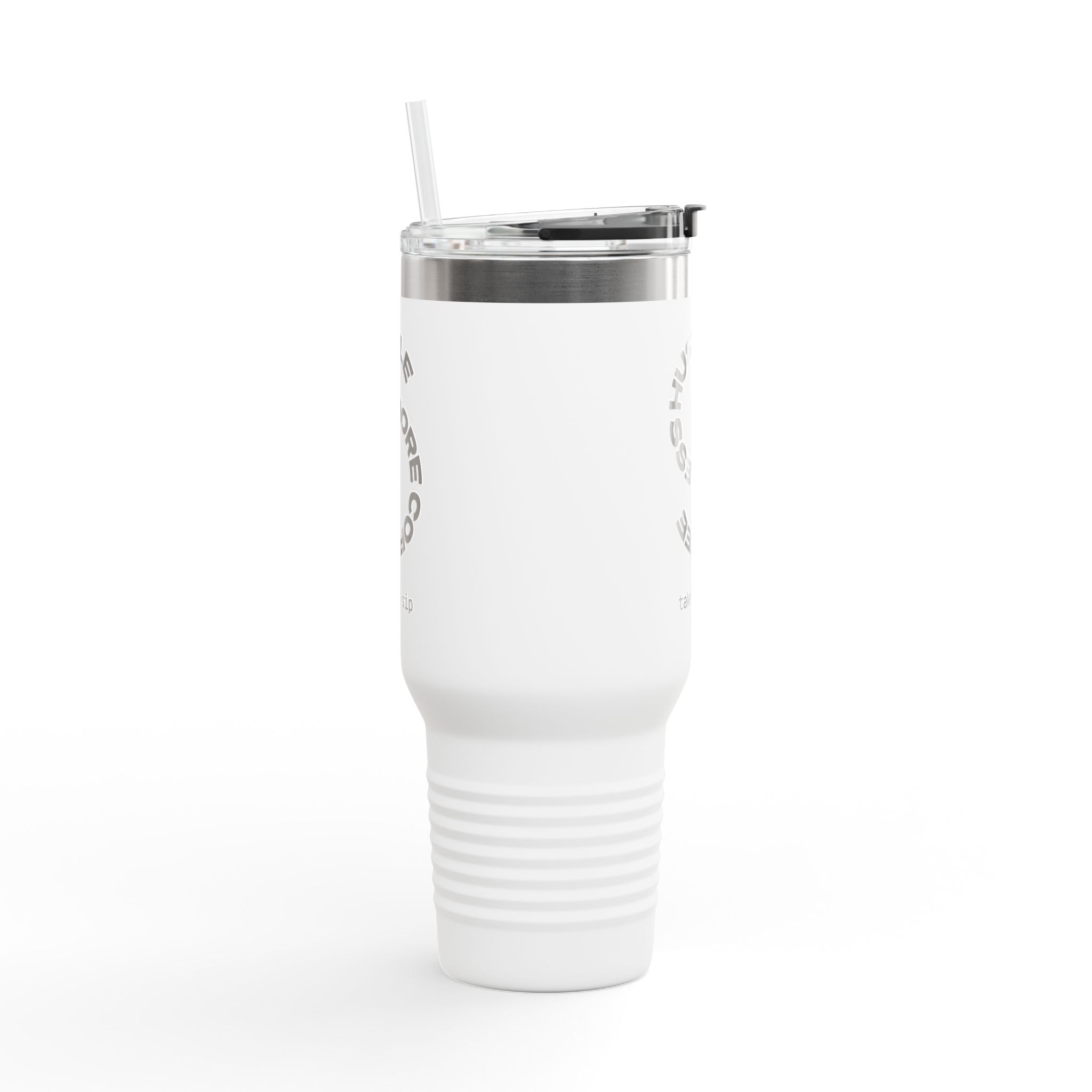 Hustle More Less Coffee Insulated Travel Mug 40oz | Tumbler