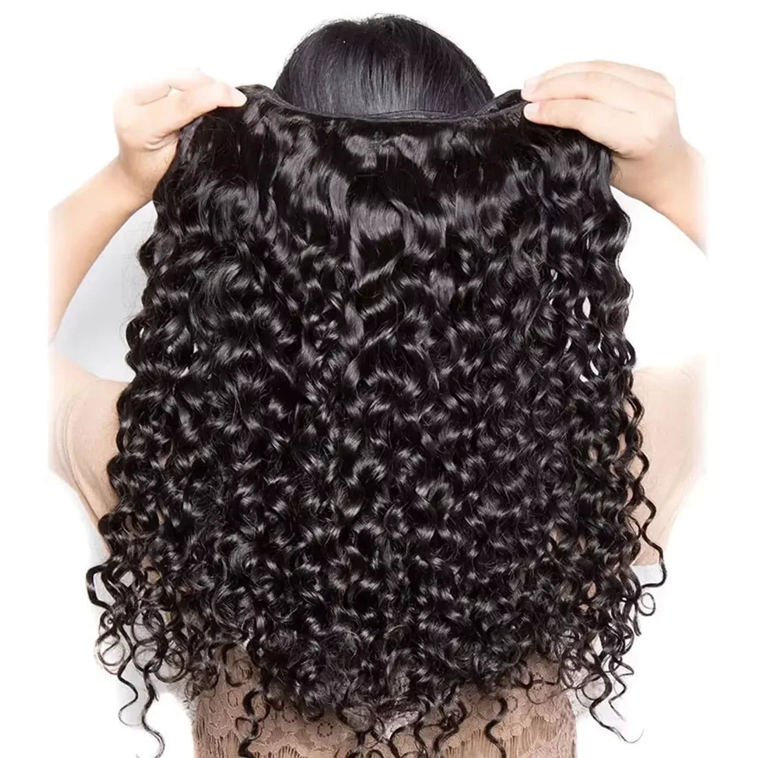 15A Burmese Curly Bundles Human Hair Deep Wave Raw 3 4 Bundle 100% Unprocessed Double Extensions Weave