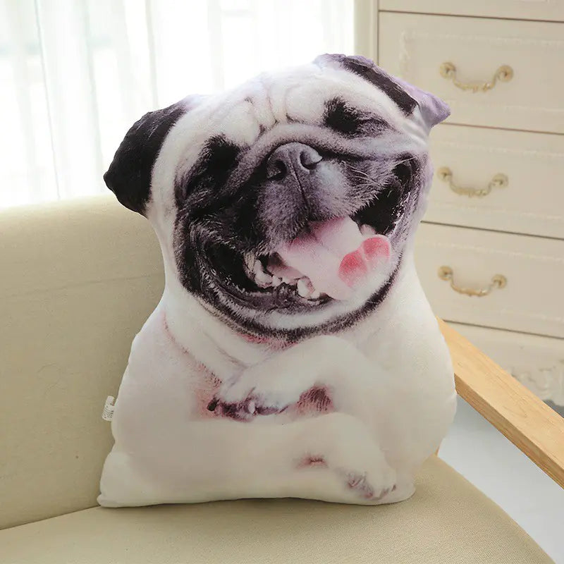 3D Simulation Dog Pillow
