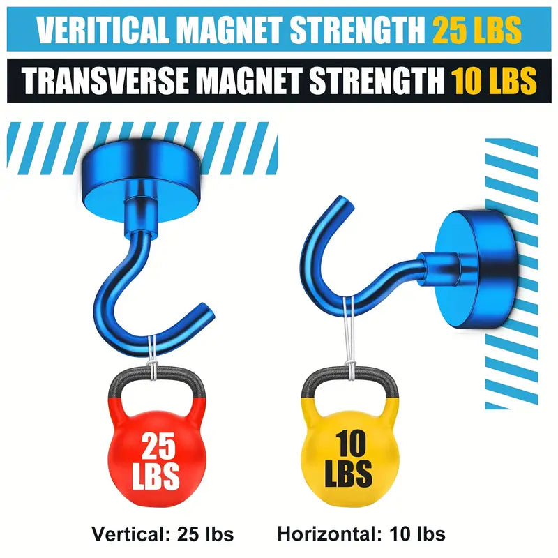 Heavy Duty Magnetic Hooks