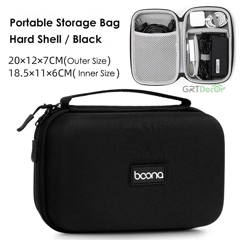 HardDigital Storage Bag | Travel Organiser for Cables, Chargers & Earphones | HotTrendyPicks