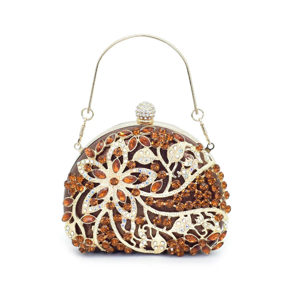 Italian Women's Shoes and Bag Set Comfortable for Party and Weddings