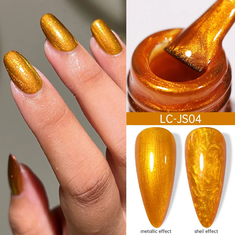 UV Gel Nail Polish | Brown Red Purple Coffee Shades | HotTrendyPicks