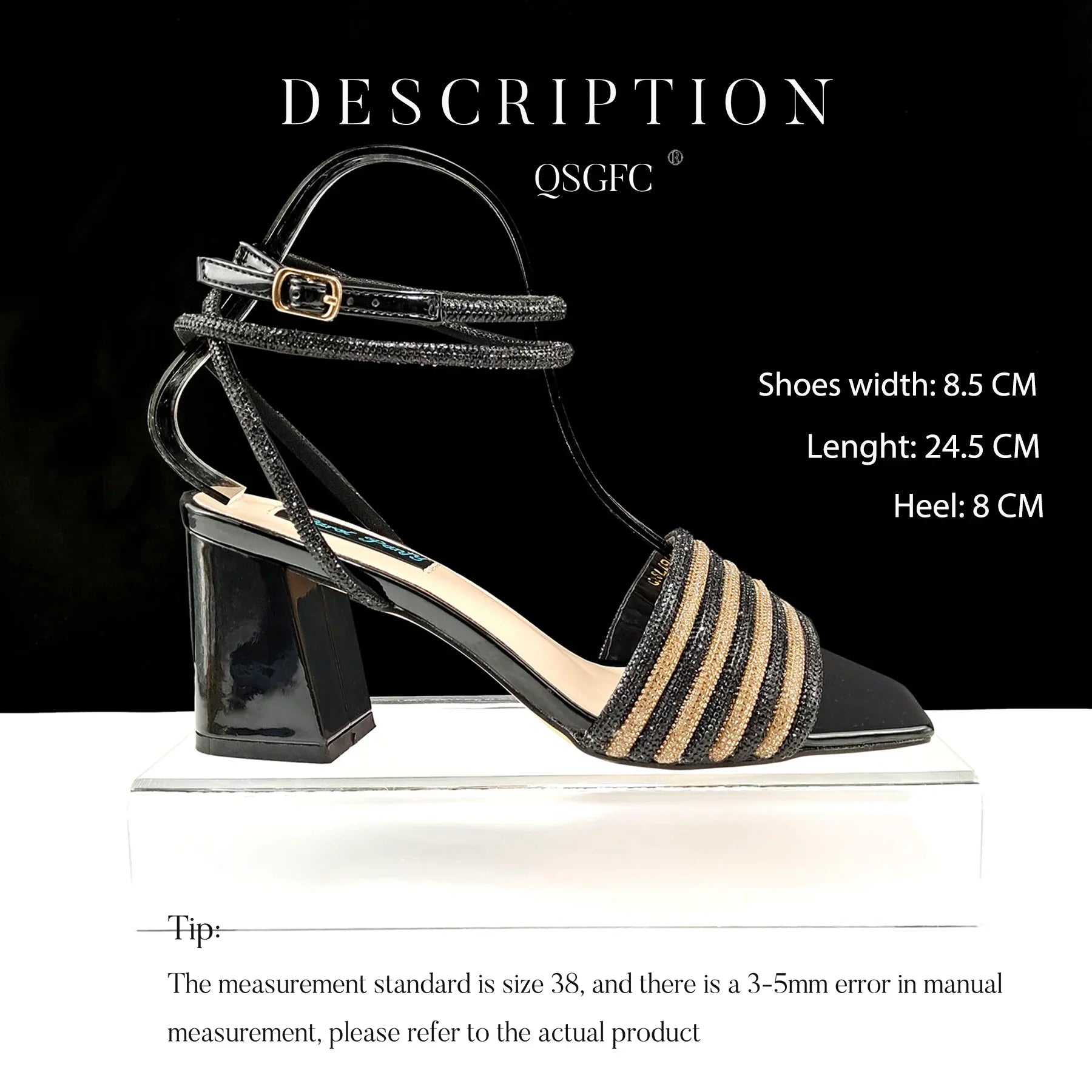 Olive Colour Personalised Design Rhinestone Decoration High Heel Peep Toe Banquet Ladies Shoes And Bag Set