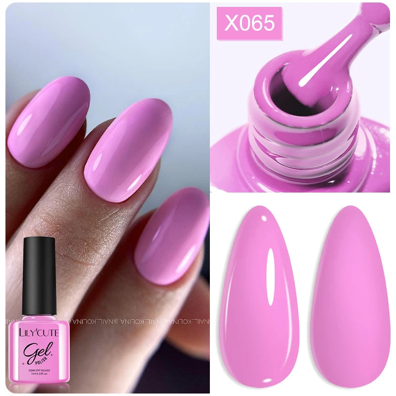 UV Gel Nail Polish | Brown Red Purple Coffee Shades | HotTrendyPicks