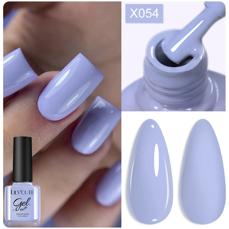 UV Gel Nail Polish | Brown Red Purple Coffee Shades | HotTrendyPicks