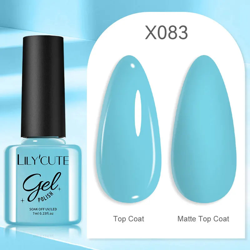 UV Gel Nail Polish | Brown Red Purple Coffee Shades | HotTrendyPicks