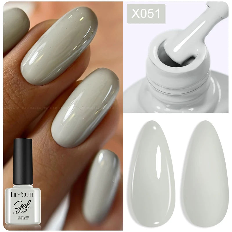 UV Gel Nail Polish | Brown Red Purple Coffee Shades | HotTrendyPicks