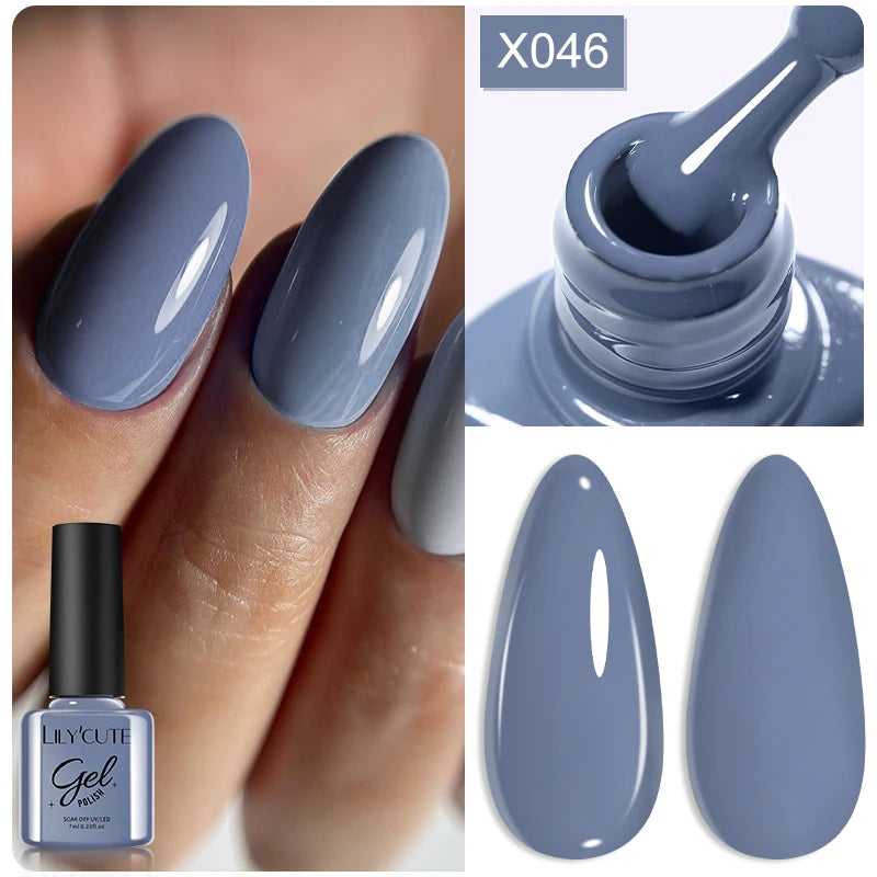 UV Gel Nail Polish | Brown Red Purple Coffee Shades | HotTrendyPicks