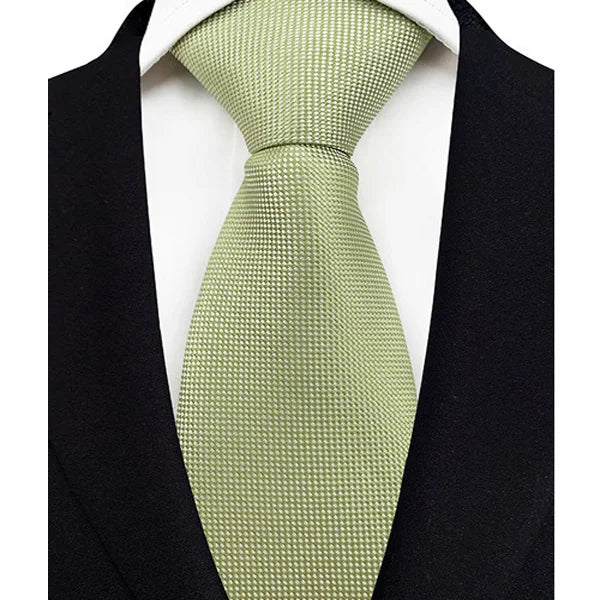 41 Colors 8CM Mens Ties Green Blue Plaid Stripes Floral Classic Business Jacquard Woven Neck ties For Wedding and Party