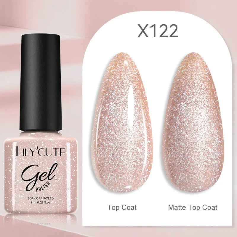 UV Gel Nail Polish | Brown Red Purple Coffee Shades | HotTrendyPicks