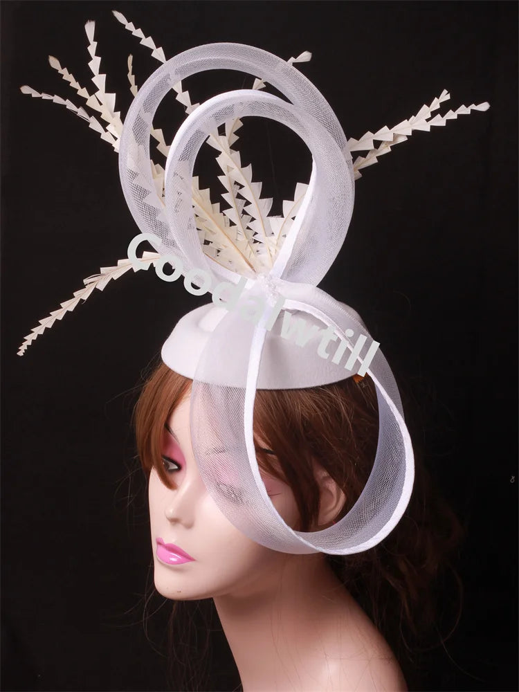 Women Cocktail Church Veils Pillbox Cap Fascinator Hat Accessories Elegant Ladies Femme Party Dinner Chapeau Cap Bride Headwear