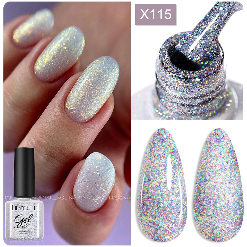 UV Gel Nail Polish | Brown Red Purple Coffee Shades | HotTrendyPicks