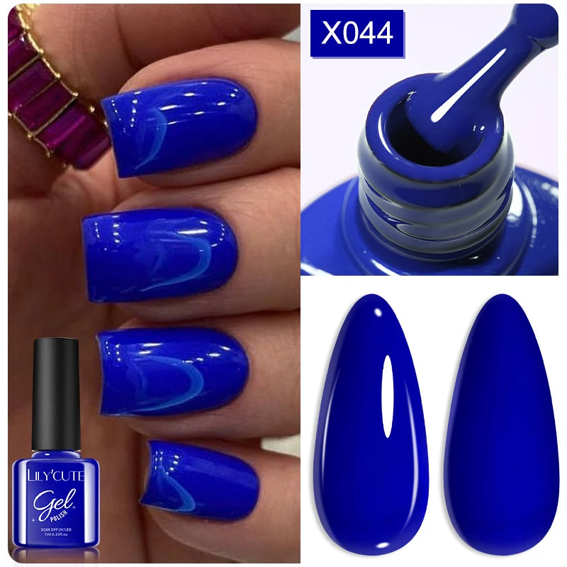 UV Gel Nail Polish | Brown Red Purple Coffee Shades | HotTrendyPicks