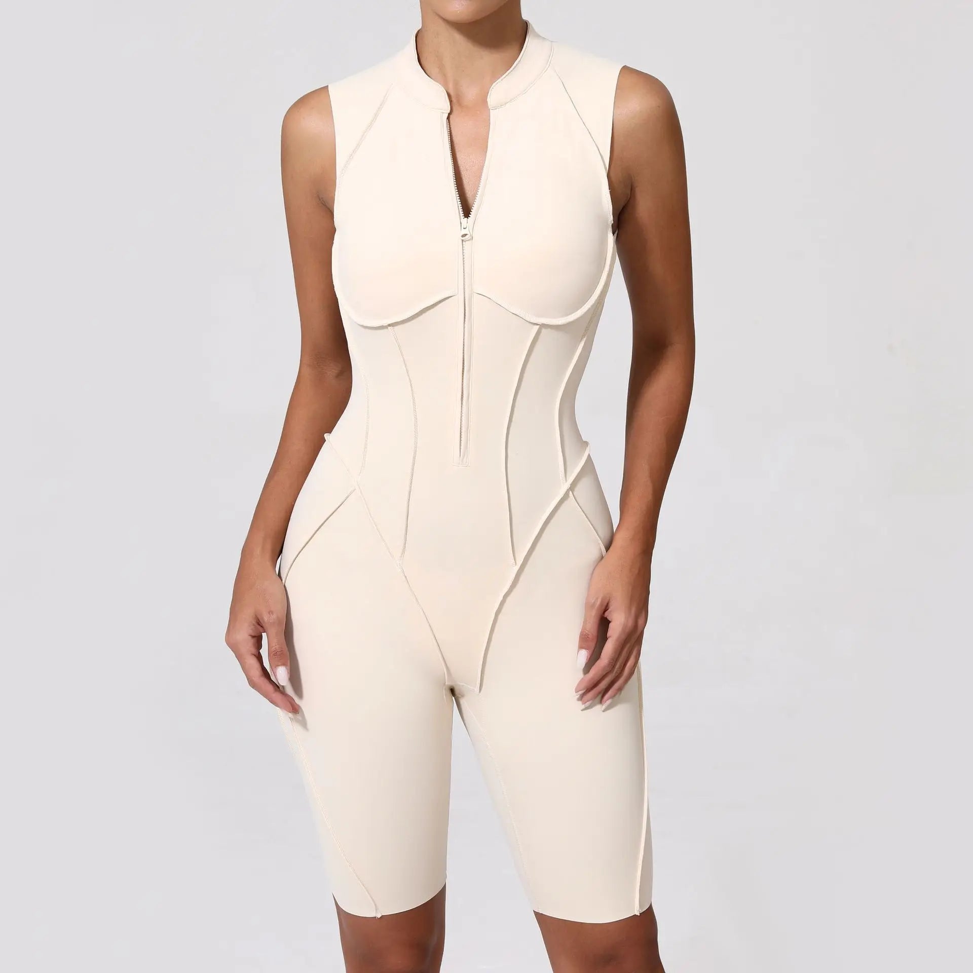 Yoga Set Sports Fitness Hollow Back Skinny Women One-Piece Jumpsuits Workout Legging Clothing Gym Bodysuit  XP83