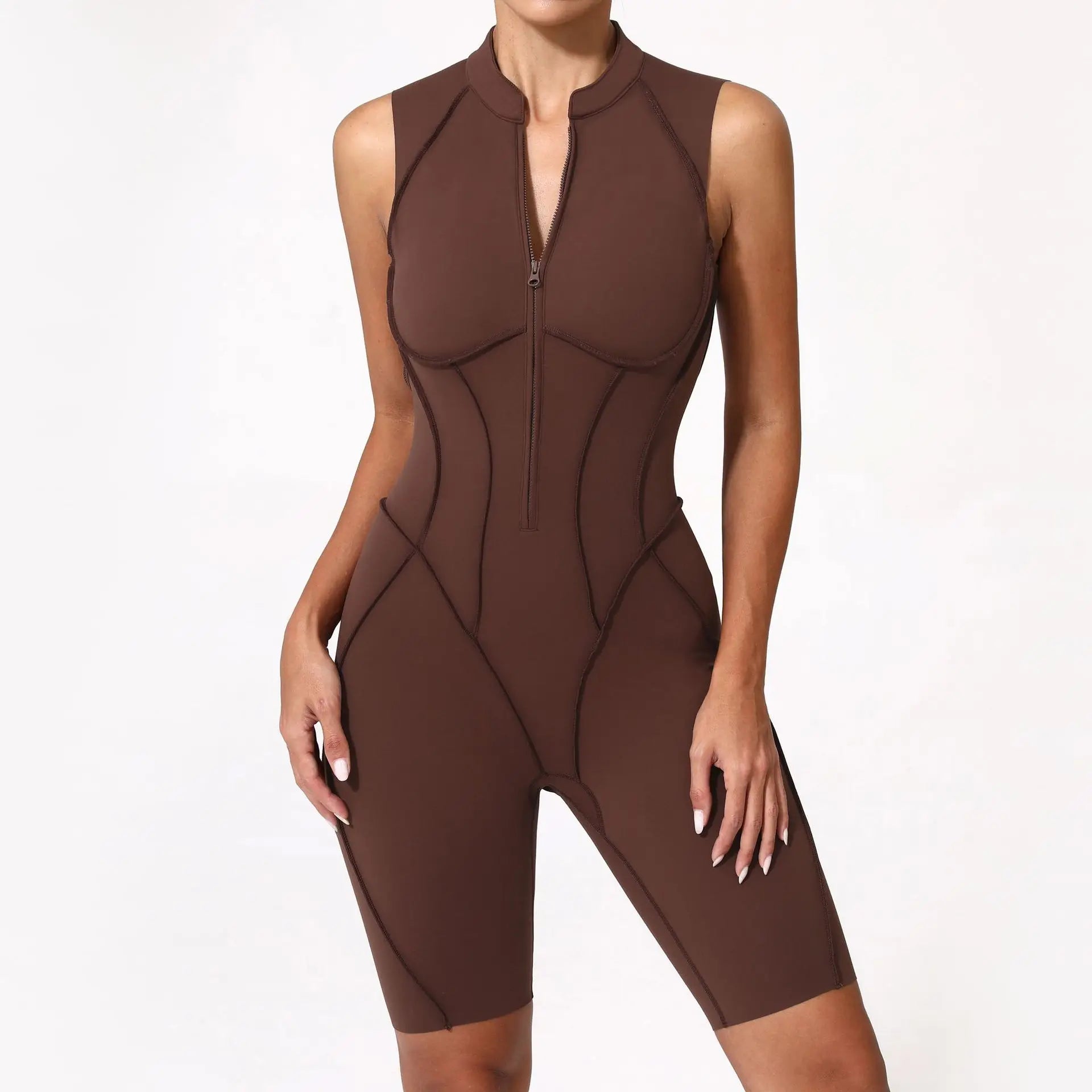 Yoga Set Sports Fitness Hollow Back Skinny Women One-Piece Jumpsuits Workout Legging Clothing Gym Bodysuit  XP83
