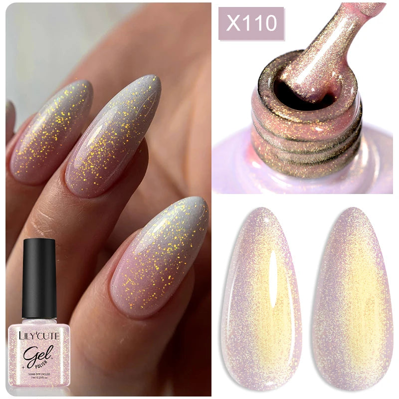 UV Gel Nail Polish | Brown Red Purple Coffee Shades | HotTrendyPicks