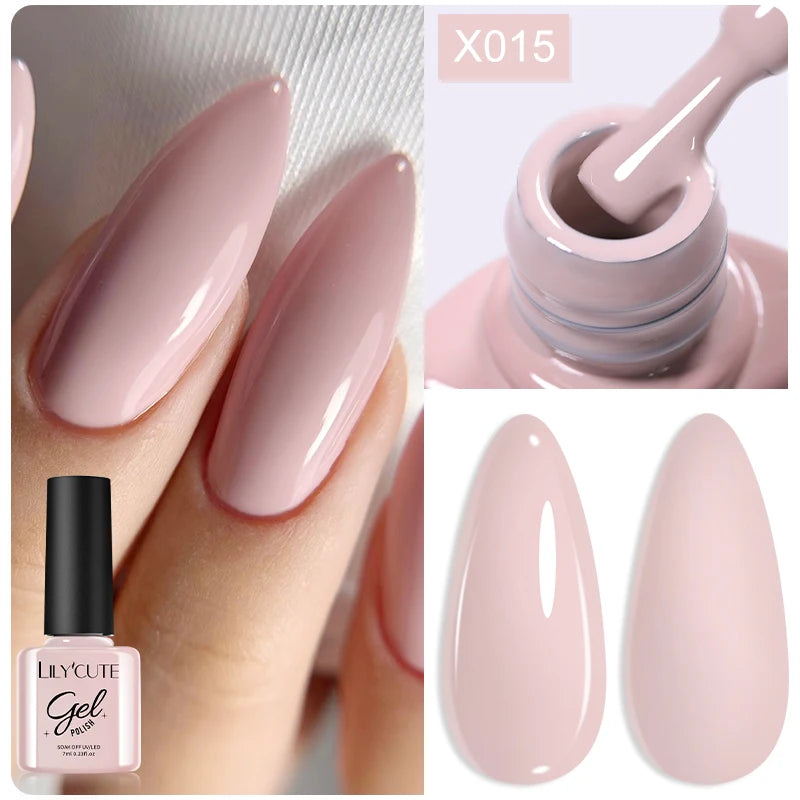 UV Gel Nail Polish | Brown Red Purple Coffee Shades | HotTrendyPicks
