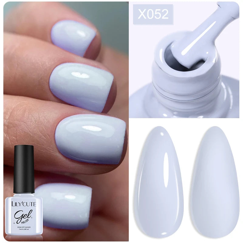 UV Gel Nail Polish | Brown Red Purple Coffee Shades | HotTrendyPicks