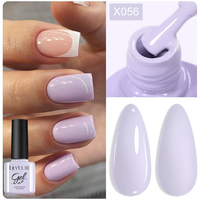 UV Gel Nail Polish | Brown Red Purple Coffee Shades | HotTrendyPicks