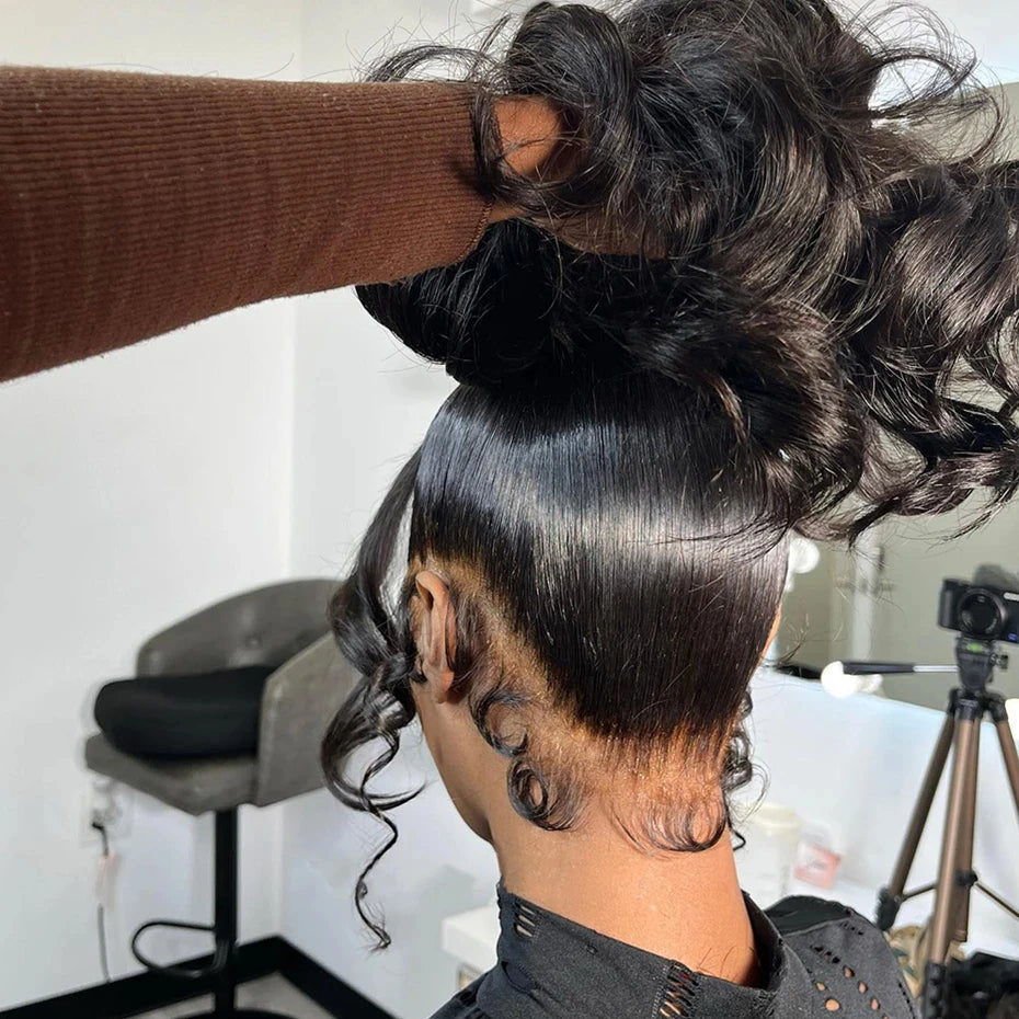 30 40 Inch 360 Full Lace Body Wave Wigs Human Hair 100% 13x4 13x6 HD Lace Frontal Wig For Black Women 4x4 5x5 Lace Closure Wigs