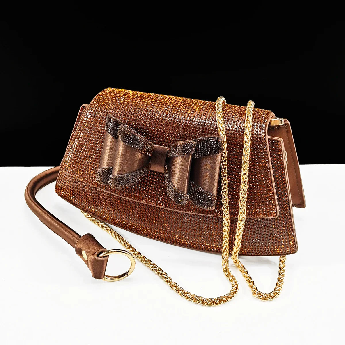 women's shoes and bag rhinestone butterfly decoration elegant pointed toe for wedding and Party