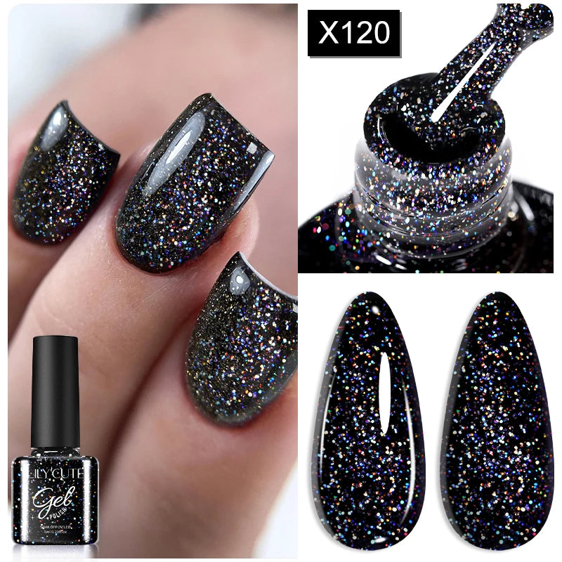 UV Gel Nail Polish | Brown Red Purple Coffee Shades | HotTrendyPicks