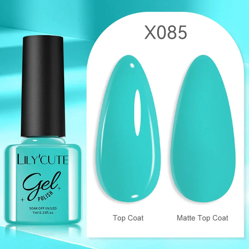 UV Gel Nail Polish | Brown Red Purple Coffee Shades | HotTrendyPicks