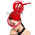 Feather Derbr Fascinator Hats Women Vintage Church Pillbox Cap Headband Ladies Elegant Cocktail Kentucky Headpiece Fascinators