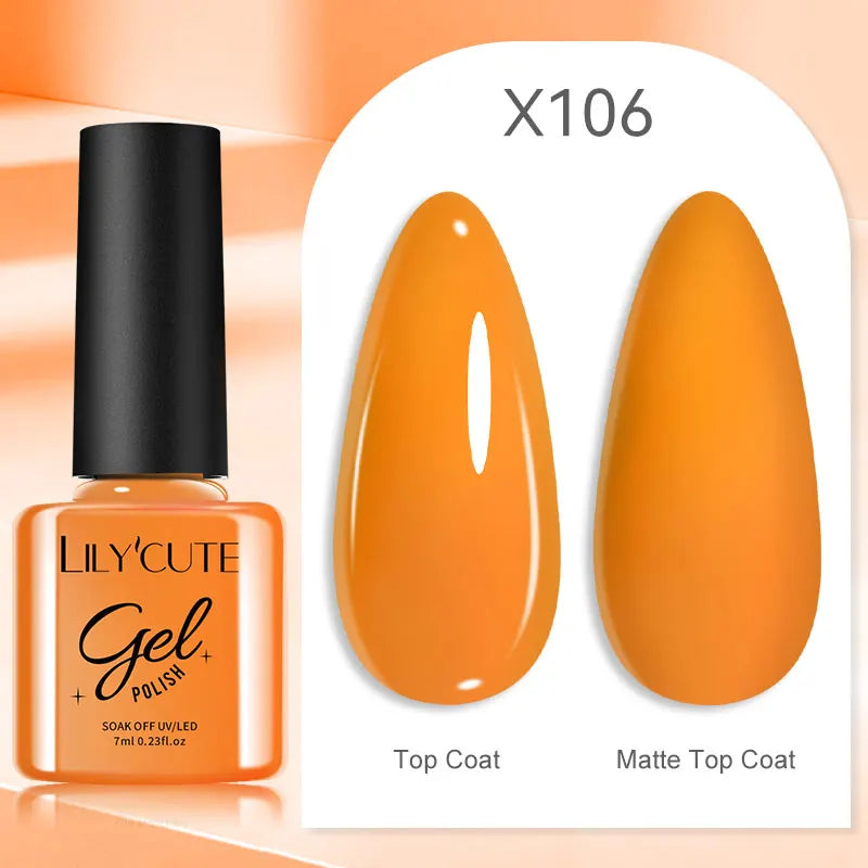 UV Gel Nail Polish | Brown Red Purple Coffee Shades | HotTrendyPicks