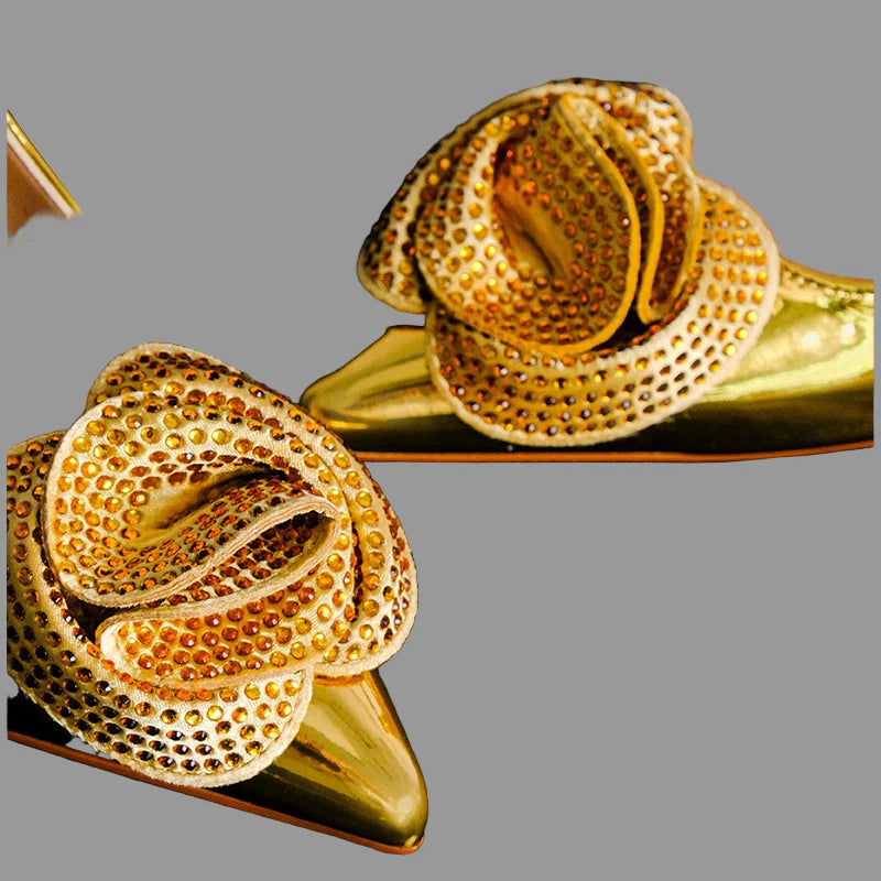 Elegant Shoe and Bag Bright Banquet African Women's tie Pointed Toe High Heels