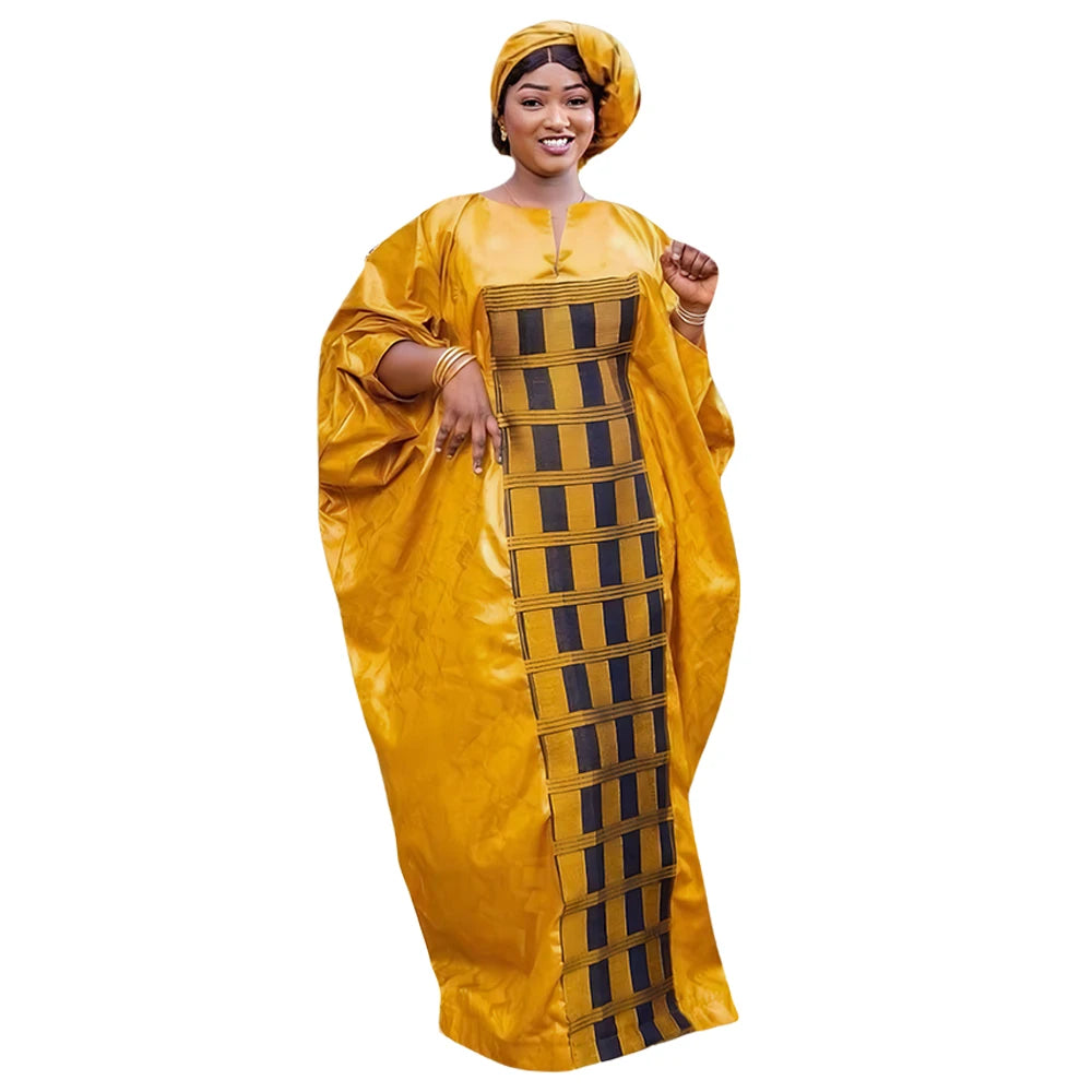 Plus Size African Clothes for Women Dashiki Traditional Bazin Embroidery Gown High Quality Wedding Evening Party Dresses 2026