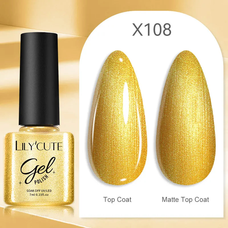 UV Gel Nail Polish | Brown Red Purple Coffee Shades | HotTrendyPicks