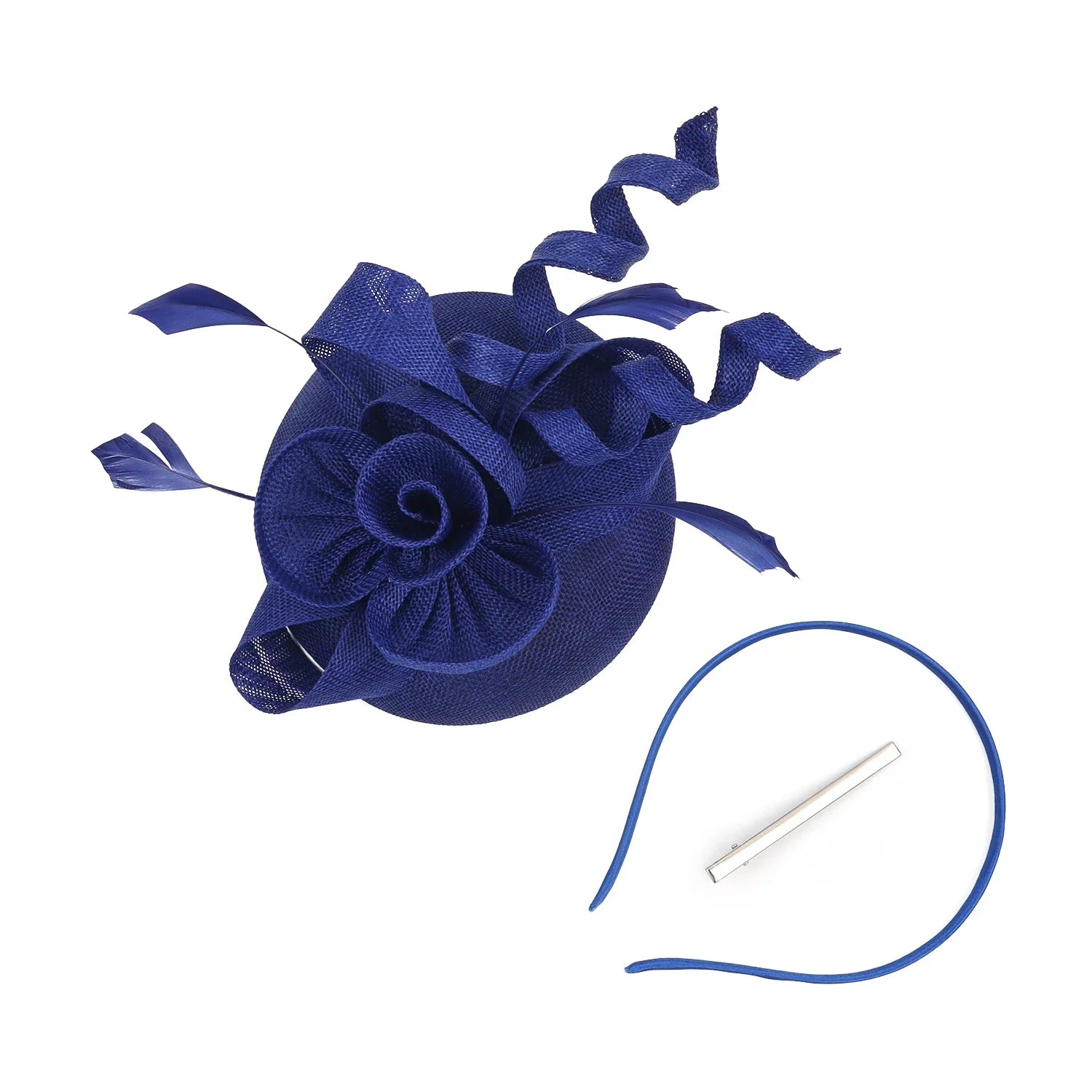 2025 Women Fascinator Hat Folding accessories Headband Bridal Hair Clip Accessories Kentucky Derby Cocktail Party Festival Hat