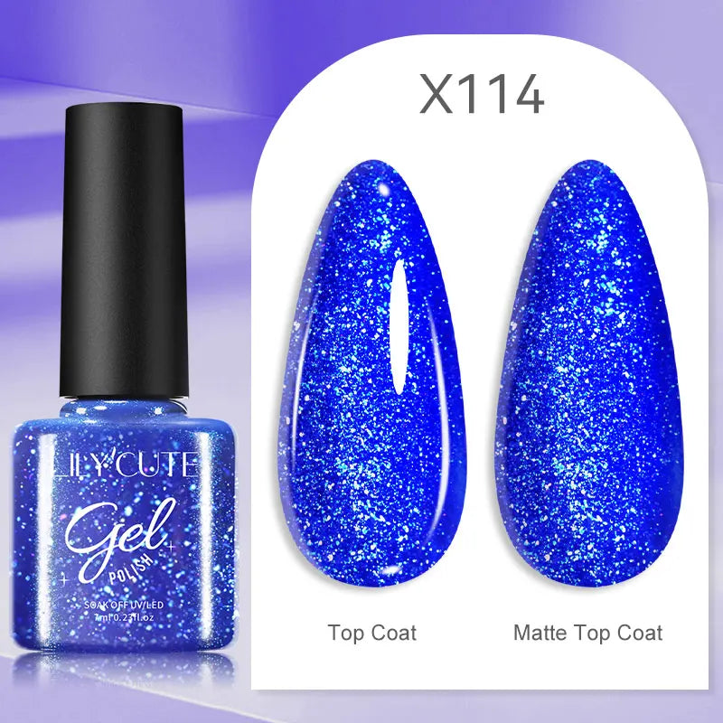 UV Gel Nail Polish | Brown Red Purple Coffee Shades | HotTrendyPicks