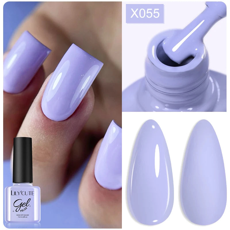 UV Gel Nail Polish | Brown Red Purple Coffee Shades | HotTrendyPicks