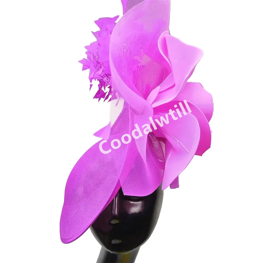 Women's Formal Tea Party Headpiece and Cocktail Church Chapeau Cap Headband Millinery