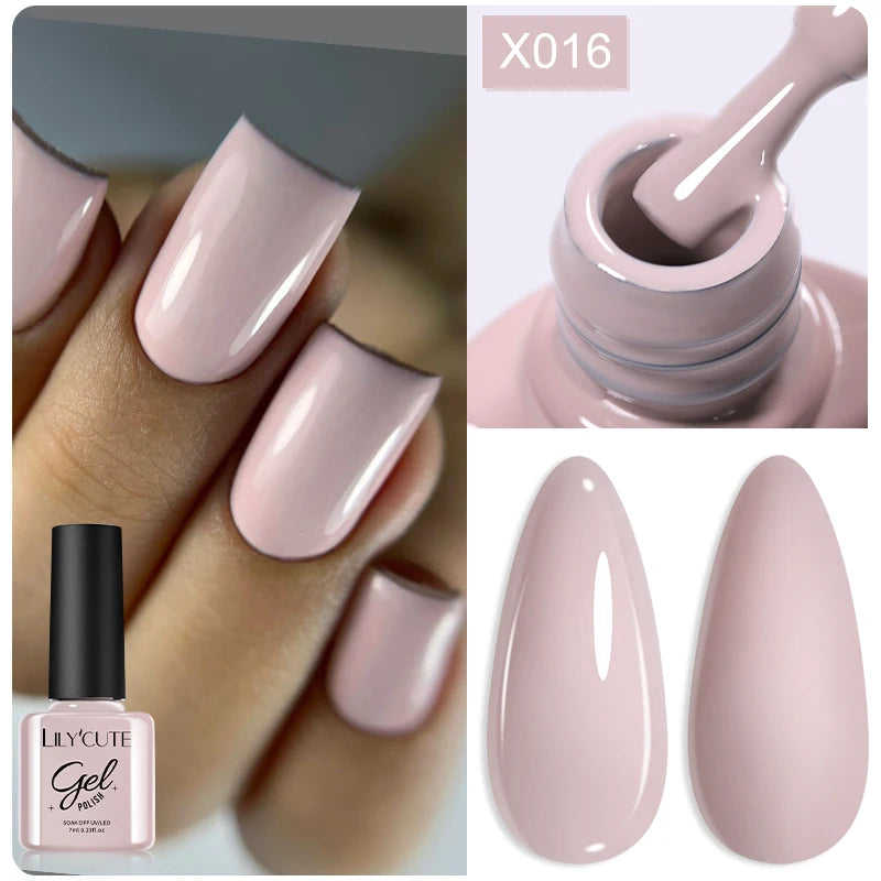 UV Gel Nail Polish | Brown Red Purple Coffee Shades | HotTrendyPicks