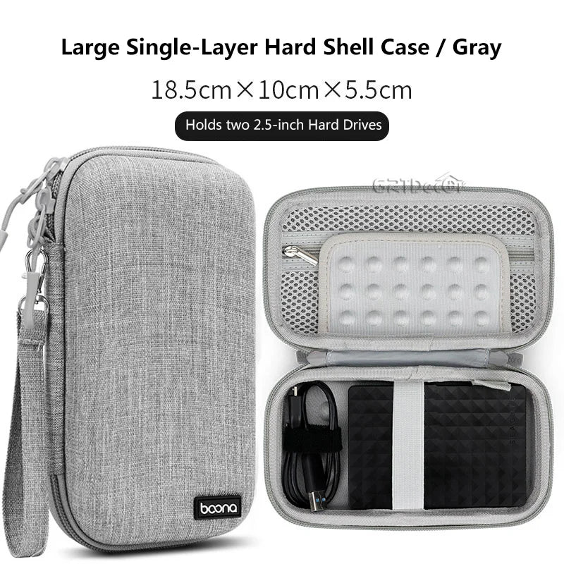 HardDigital Storage Bag | Travel Organiser for Cables, Chargers & Earphones | HotTrendyPicks