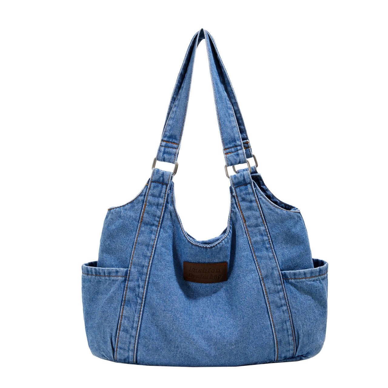 Fashion Luxury Women's Shoulder Bag Denim Fabric High Quality Women's Handbags Large Capacity Multi Functional Women‘s Tote Bag
