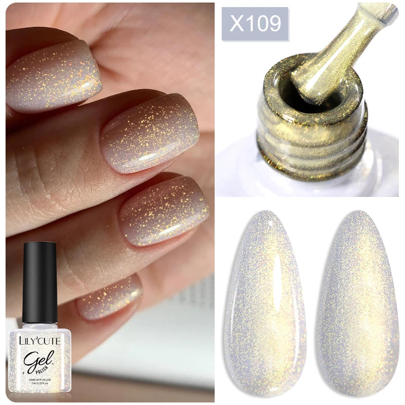 UV Gel Nail Polish | Brown Red Purple Coffee Shades | HotTrendyPicks