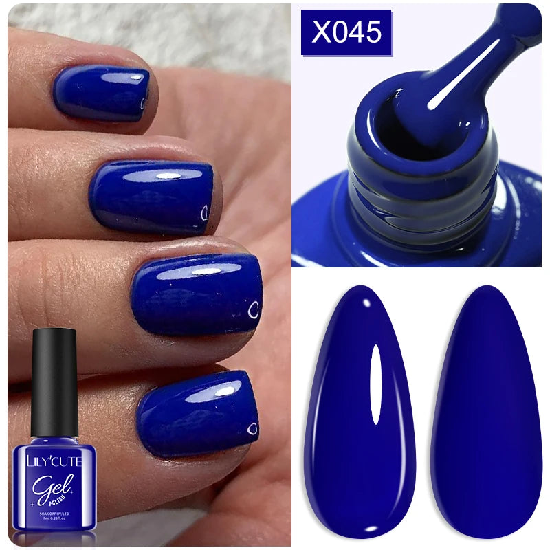 UV Gel Nail Polish | Brown Red Purple Coffee Shades | HotTrendyPicks