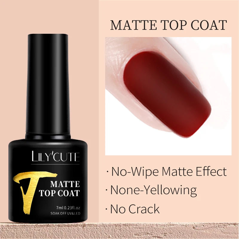 UV Gel Nail Polish | Brown Red Purple Coffee Shades | HotTrendyPicks