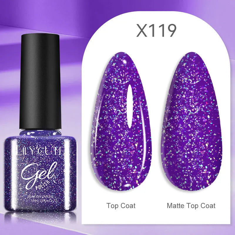 UV Gel Nail Polish | Brown Red Purple Coffee Shades | HotTrendyPicks