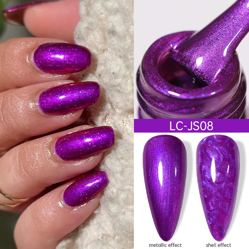 UV Gel Nail Polish | Brown Red Purple Coffee Shades | HotTrendyPicks
