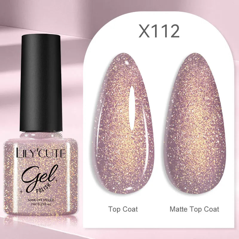 UV Gel Nail Polish | Brown Red Purple Coffee Shades | HotTrendyPicks